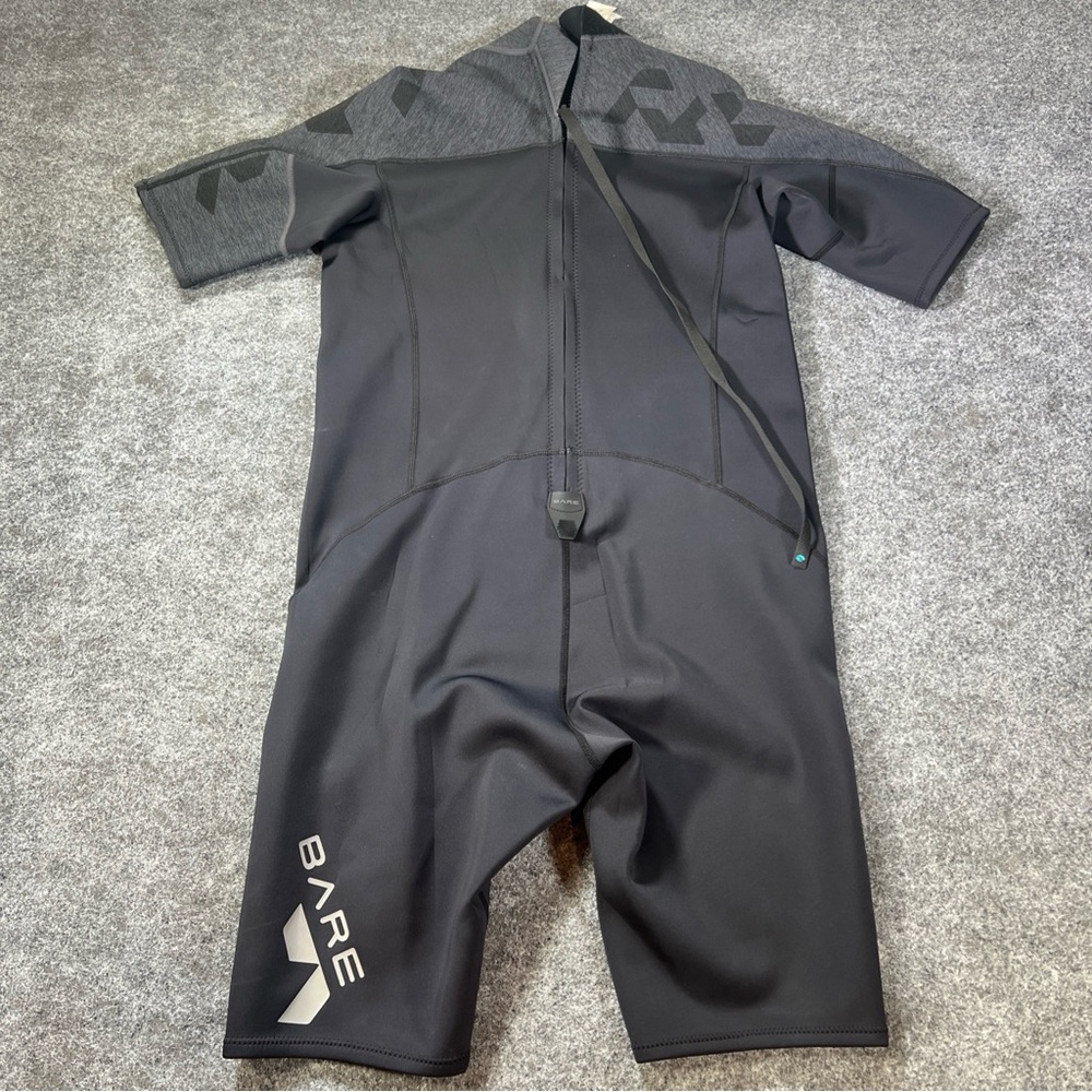 Bare‎ 2mm Revel Shorty Wetsuit Men’s XXL Black Gray Scuba Diving Surfing